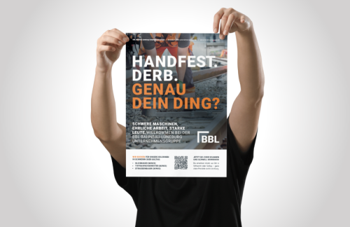 BBL Plakat / Recruiting Kampagne